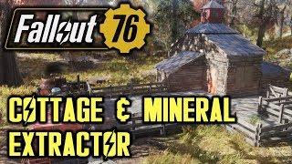 Fallout 76 - Simple Cottage with Mineral Extractor