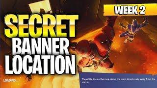 WEEK 2 SECRET BANNER SEASON 8 LOCATION GUIDE! - Fortnite Find the Secret Banner in Loading Screen 2