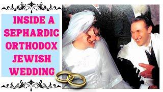 Come With Me to an Orthodox Sephardic Jewish Wedding | All Rituals & Ceremony Explained | Frum It Up