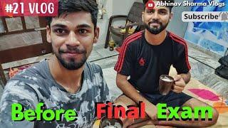 Preparation Before Exam ||EXAM|| (ABHINAV Sharma Vlogs