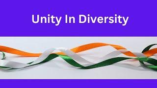 Unity In Diversity | India, that is, Bharat | Hindustan