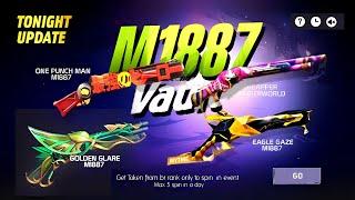 M1887 Vault Event Free Fire | Free Fire New Event | Ff New Event |Upcoming Events in Free Fire