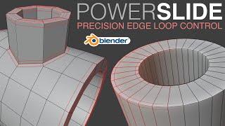 Tame those Blender edge loops with PowerSlide