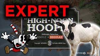 Cuphead DLC EXPERT! | High-Noon Hoopla (Esther Winchester)