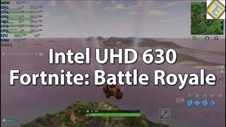 Fortnite Intel UHD 630 i3-8100, i3-8350K, i5-8400, i5-8600K, i7-8700K, Pentium G5500, G5600