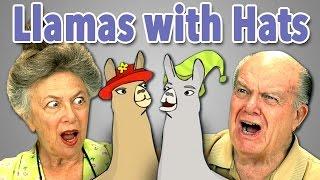 ELDERS REACT TO LLAMAS WITH HATS