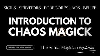 How to use Chaos Magick with Sigils & Belief Change Method #occult - Actual Magician Explains Ep11.