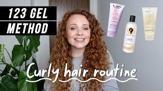 123 GEL METHOD | CURLY HAIR STYLING ROUTINE