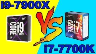 i9-7900X VS   i7-7700K | DX12  AND  DX11 | Comparison