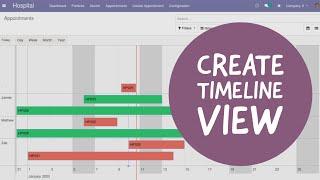 How To Create TimeLine/Gantt View in Odoo