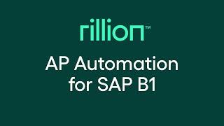 Accounts Payable Automation for SAP Business One | Rillion