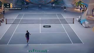 Top Spin 2K25 - Roger Federer NEW KIT Gameplay!!