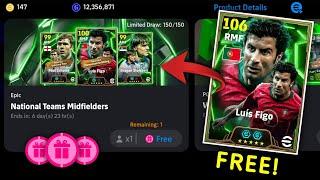 Upcoming Monday National Midfielders Pack In eFootball 2025 | Next Epic Pack In eFootball 2025