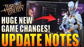 Throne & Liberty UPDATE DETAILS: New Stores, Weapon Nerfs, Contribution, Treasure, Hit Marks & Skins