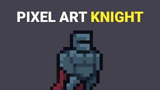 2D Knight Animation | Pixel Art Timelapse