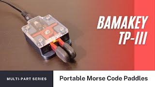 BaMaKey TP-III Morse Code Paddle by BaMaTech