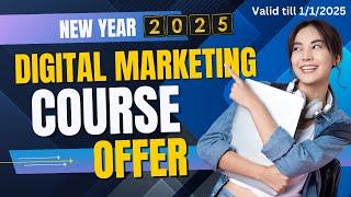 2025 की तैयारी अब नहीं पड़ेगी भारी ! Biggest Discount Ever on AI Powered Digital Marketing Course!