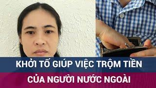 Khởi tố nữ phiên dịch viên kiêm người giúp việc chiếm đoạt tiền của chủ nước ngoài | VTC Now