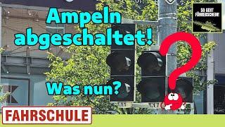 Ampeln abgeschaltet! Darauf musst du jetzt achten! - Führerschein