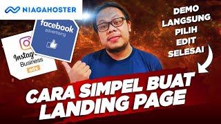  DIBONGKAR ! CARA MEMBUAT LANDING PAGE UNTUK FB ADS DAN INSTAGRAM ADS  - LANDING PAGE TUTORIAL 2023