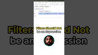 Don't Make These CALCULATE Function Mistakes in Power BI  #shorts #dax #powerbi
