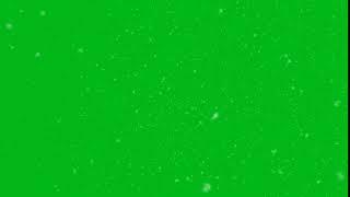 Green Screen Snow