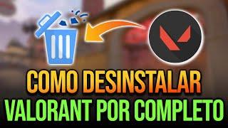 Como DESINSTALAR VALORANT do PC por COMPLETO