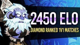 2450 ELO Ranked | Ulgrim Diamond Brawlhalla 1v1 Gameplay