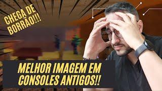 Buscando a MELHOR IMAGEM em CONSOLES ANTIGOS! Opções de cabos e Adaptadores!