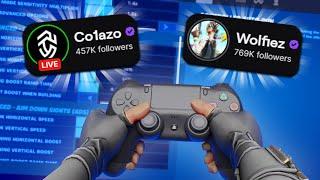 Trying The BEST Controller Players Settings… (ft. Co1azo, Wolfiez, & MORE)