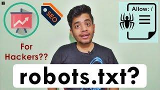 [HINDI] What is robots.txt? | How Website Indexing Works | Information Gathering Tool?