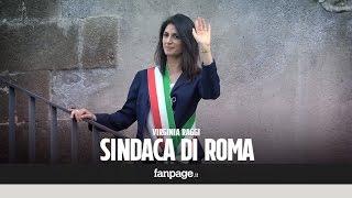 Raggi in Campidoglio: "Sindaco o Sindaca? Chiamatemi Virginia"