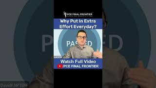 Why Put In Extra Effort Everyday | PCE Exam | PT Exam | Physiotherapy Exam in Canada