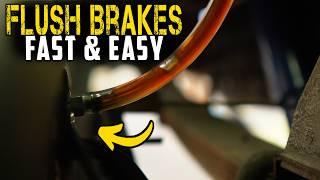 Complete Brake Flush and Bleed With No Help!