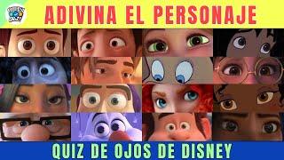  Adivina el personaje de Disney por los ojos | Quiz Divertido 