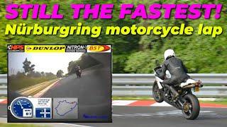 2024: STILL the fastest motorcycle lap of the Nürburgring Nordschleife (BTG): 7m10s BTG Yamaha R1