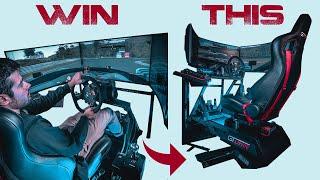 Overkill Sim Racing Gaming Setup | Giveaway