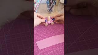 Мастер класс по лепке зайки из мастики. Tutorial fondant bunny #shorts