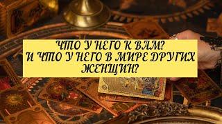 ЧТО У НЕГО К ВАМ? И ЧТО У НЕГО В МИРЕ ДРУГИХ ЖЕНЩИН? | ТАРО | 3 варианта | Онлайн расклад