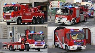 [SONDERFAHRZEUGE, LÖSCHZUG & MEHR!] Feuerwehr WIEN | Alarmierung & Einsatzfahrten