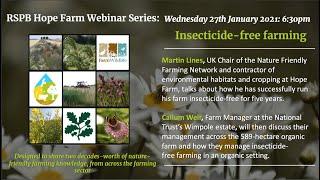 Hope Farm 20th Anniversary Webinar - Insecticide-free farming