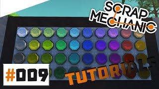 Malen mit dem Paint Tool! | Scrap Mechanic Tutorial E[009] | German