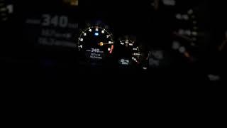 This is what 340km/h in a Porsche GT3 997 MK1 look like on German Autobahn