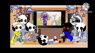 My Sans AUs react to Nightmare Sans | My AU | ️CREDITS TO THE OWNERS OF THE VIDEOS ️ |