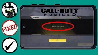 paano mag network error 3007 After update Season 9 call of duty mobile 2024