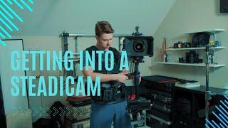 How to get into a STEADICAM/Adjusting a Steadicam Arm| Steadicam Beginners Guide part 3