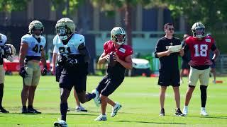 Saints Training Camp Highlights Day 15 | New Orleans Saints