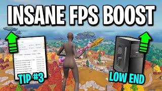 5 Quick Tips To BOOST FPS In Fortnite! (Low-End PC ️)