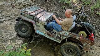 Classic Jeeps from the Fall Willys Reunion 2024 invade Vandyz Offroad Park