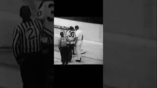 Terry Sawchuk Stung by a Bobby Hull Slapshot  (Leafs vs Blackhawks, Round 1, 1967 Playoffs) #leafs